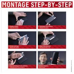 DISPLEX ochranné sklo na displej smartphonu Samsung Galaxy A25 1 ks Chránící proti otiskům prstů 01836