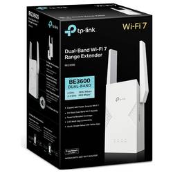 TP-LINK Wi-Fi repeater TP-Link BE3600 Ricevitore e trasmettitore di rete Bianco 2500 Mbit/s, RE235BE, Wi-Fi 7, meshový