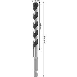 Bosch Accessories 2608706993 2608706993 spirálový vrták na kámen 1 ks