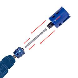 Bosch Accessories 2608901901 2608901901 vrtací korunka 105 mm osazen tvrdokovem 1 ks