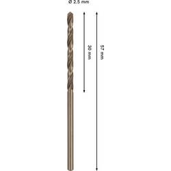 Bosch Accessories 2608577590 2608577590 kovový spirálový vrták 1 ks