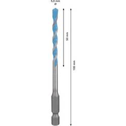 Bosch Accessories 2608902252, 2608902252 Multifunkční vrták, 5 mm, délka 100 mm, šestihran