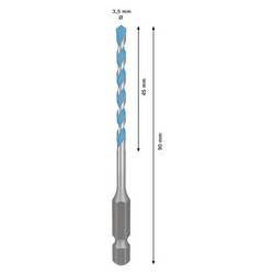 Bosch Accessories 2608902249, 2608902249 Multifunkční vrták, 3.5 mm, délka 90 mm, šestihran