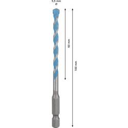 Bosch Accessories 2608902283, 2608902283 Multifunkční vrták, 5.5 mm, délka 100 mm