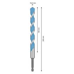 Bosch Accessories 2608902279, 2608902279 Multifunkční vrták, 16 mm, délka 200 mm, šestihran