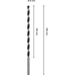 Bosch Accessories 2608577722 2608577722 spirálový vrták do dřeva 1 ks