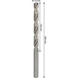 Bosch Accessories 2608577698 2608577698 HSS kovový spirálový vrták 13 mm Celková délka 205 mm broušený 1 ks