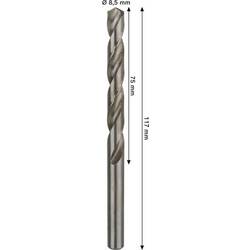 Bosch Accessories 2608577657 2608577657 HSS-G kovový spirálový vrták Celková délka 117 mm broušený 1 ks