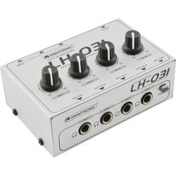 Omnitronic LH-031 sluchátkový zesilovač stříbrná