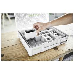 Festool SYS3 ORG L 89 10xESB 204857 transportní kufr (d x š x v) 508 x 296 x 89 mm