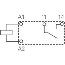 TE Connectivity PCH-112L2M-WG, 1721768-5 relé do DPS, monostabilní, 1 cívka, 400 V/AC, 5 A, 1 ks