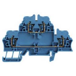 Weidmüller 1678630000-1 vícepatrová svorka pružinová svorka modrá 1 ks