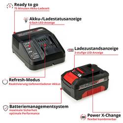 Einhell Professional TP-MG 18 Li BL Set akumulátorový multifunkční nástroj bezkartáčové, akumulátor, vč. nabíječky, kufřík, Vč. Rychloupínacího matice, 18 V,