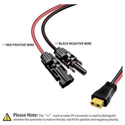 TRU COMPONENTS TC-13619276 Kabel solárního adaptéru 3.31 mm² 20 A Délka kabelu 1.5 m