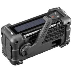 Sangean MMR-99 DAB+ Black A500481 outdoorové rádio, DAB+, DAB, FM, nouzové rádio, Bluetooth, Solární panel, voděodolné, prachotěsné, černá