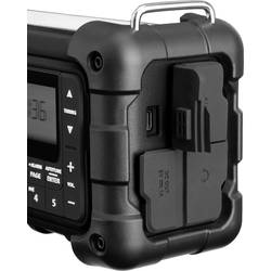 Sangean MMR-99 DAB+ Black A500481 outdoorové rádio, DAB+, DAB, FM, nouzové rádio, Bluetooth, Solární panel, voděodolné, prachotěsné, černá