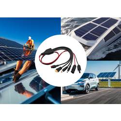 TRU COMPONENTS TC-13805784 Kabel solárního adaptéru 2.1 mm² 20 A