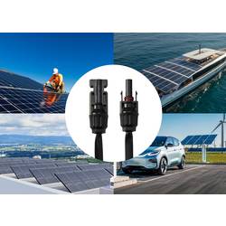 TRU COMPONENTS TC-13805764 prodlužovací solární kabel 4.0 mm² 30 A Délka kabelu 0.5 m