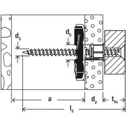 Fischer 537258 DUOTEC 10 sklopná hmoždinka 47 mm 10 mm 50 ks