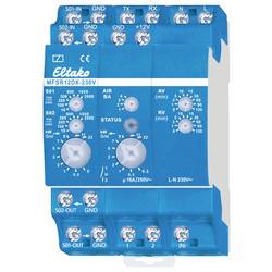 Eltako MFSR12DX-230V 22100530 Multifunkční proudové relé, 0.1 - 14400 s, 250 V/AC, 10 A, 1 ks