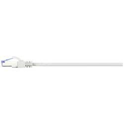 Renkforce RF-5266136 RJ45 síťové kabely, propojovací kabely CAT 6A S/FTP 0.50 m šedá Slimline,, flexibilní provedení, s ochranou, samozhášecí 1 ks