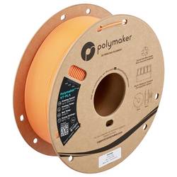 Polymaker PA17009 HT-PLA vlákno pro 3D tiskárny PLA plast, HT PLA Odolnost vůči vysokým teplotám, Filament pro vysokorychlostní 3D tisk 1.75 mm 1000 oranžová 1