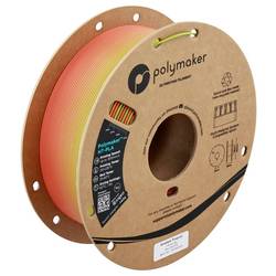 Polymaker PA17012 HT-PLA vlákno pro 3D tiskárny PLA plast, HT PLA Odolnost vůči vysokým teplotám, Filament pro vysokorychlostní 3D tisk 1.75 mm 1000 Gradient