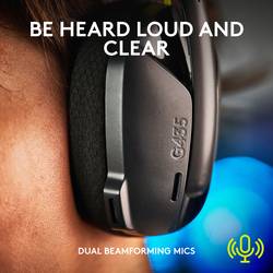 Logitech G435 LIGHTSPEED Headset uzavřená (Over Ear) Bluetooth® stereo černá omezení hlasitosti Gaming