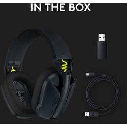 Logitech G435 LIGHTSPEED Headset uzavřená (Over Ear) Bluetooth® stereo černá omezení hlasitosti Gaming