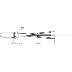 TRU COMPONENTS 141461 vícebarevná indikační LED červená, zelená 24 V/DC