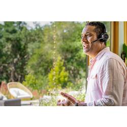 HP Poly Voyager 4310 USB-A Headset +BT700 Dongle Headset otevřená (On Ear) Bluetooth® mono černá Potlačení hluku regulace hlasitosti, Vypnutí zvuku mikrofonu