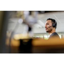 HP Poly Voyager 4310 USB-A Headset +BT700 Dongle Headset otevřená (On Ear) Bluetooth® mono černá Potlačení hluku regulace hlasitosti, Vypnutí zvuku mikrofonu