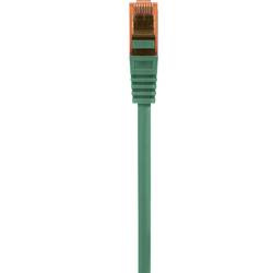 Renkforce RF-5245792 RJ45 síťové kabely, propojovací kabely CAT 6 U/UTP 2.00 m zelená bez halogenů 1 ks