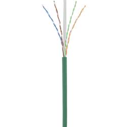 Renkforce RF-5245792 RJ45 síťové kabely, propojovací kabely CAT 6 U/UTP 2.00 m zelená bez halogenů 1 ks