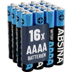 Absina minibaterie (AAAA) AAAA alkalicko-manganová 1.5 V 500 16 ks