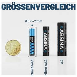 Absina minibaterie (AAAA) AAAA alkalicko-manganová 1.5 V 500 16 ks