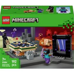 21584 LEGO® MINECRAFT Cesta přes Nether a koncový portál (21584); hračky pro hráče
