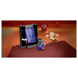 21584 LEGO® MINECRAFT Cesta přes Nether a koncový portál (21584); hračky pro hráče