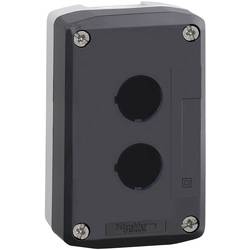 Schneider Electric XALD02 XALD02 prázdný kufřík 2 instalační pozice (Ø x v) 22.5 mm x 68 mm bez potisku tmavě šedá , světle šedá 1 ks Piece
