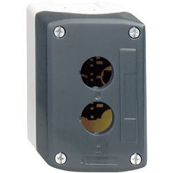 Schneider Electric XALD02 XALD02 prázdný kufřík 2 instalační pozice (Ø x v) 22.5 mm x 68 mm bez potisku tmavě šedá , světle šedá 1 ks Piece