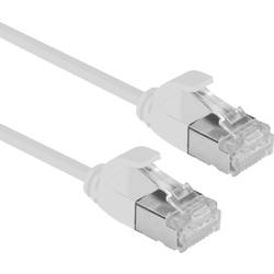 Roline 21.15.3300 RJ45 síťové kabely, propojovací kabely CAT 6A U/FTP 0.15 m šedá nestíněný, bez halogenů, samozhášecí 1 ks