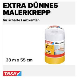 tesa Easy Cover Perfect+ 56593-00000-00 krycí fólie žlutá, transparentní (d x š) 33 m x 550 mm 1 sada