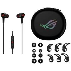 Asus ROG Cetra Core II Headset do uší (In Ear) kabelová stereo černá/červená regulace hlasitosti Gaming