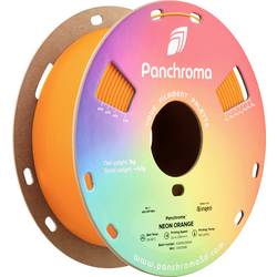 Polymaker CA02008 Panchroma™ Neon vlákno pro 3D tiskárny PLA plast fluorescenční, Střídání barev 1.75 mm 1000 g neonově oranžová (fluorescenční) 1 ks
