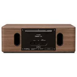 Pure Classic C-D6 Coffee Black/Walnut EU/UK 252985 rádio s CD, DAB, DAB+, FM, černá, vlašský ořech
