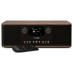 Pure Classic C-D6 Coffee Black/Walnut EU/UK 252985 rádio s CD, DAB, DAB+, FM, černá, vlašský ořech