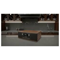 Pure Classic C-D6 Coffee Black/Walnut EU/UK 252985 rádio s CD, DAB, DAB+, FM, černá, vlašský ořech