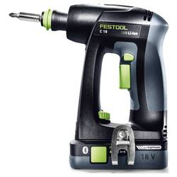 Festool C 18 HPC 4,0 I-Set aku vrtací šroubovák, 18 V, 4 Ah 577617