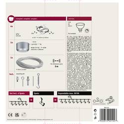 Paulmann Cardan 94144 základní lankový systém GU5.3 40 W LED chrom, chrom (matný)