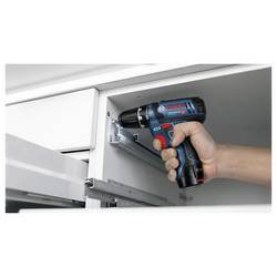 Bosch Professional GSR 12V-15 aku vrtací šroubovák, 12 V Li-Ion vč. 2x aku, 060186810F